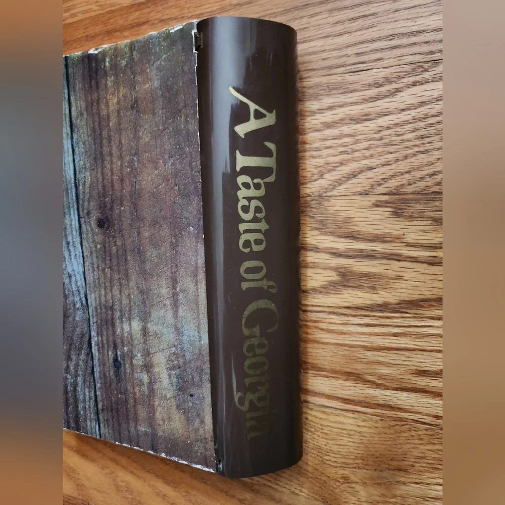 A Taste of Georgia Cookbook Vintage 1980  592 Pages